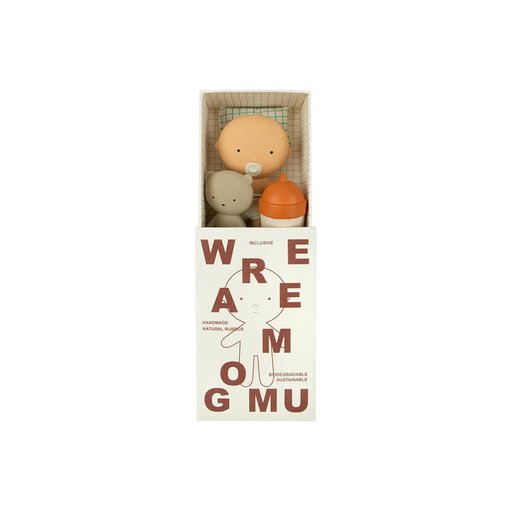 Gommu Pocket - Vainilla Baby Doll Set