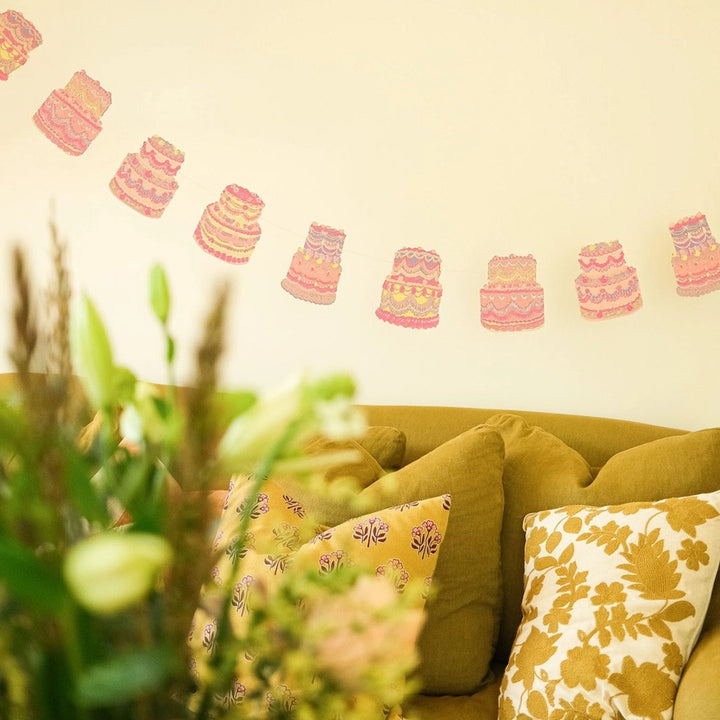 Celebration Cakes Sewn Garland