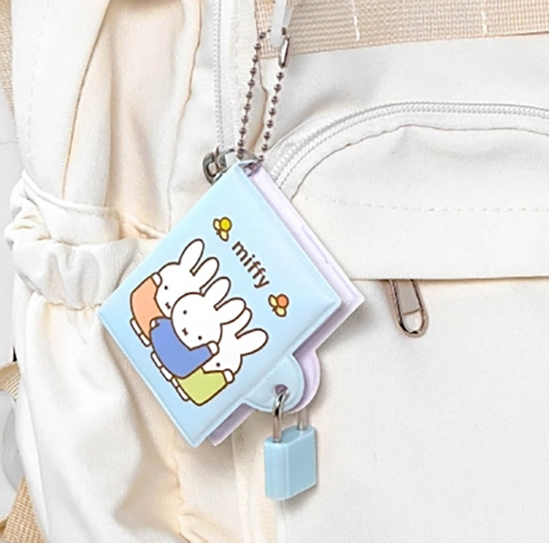 NEW Miffy Secret Mini Memo Diary Book with Lock & Key