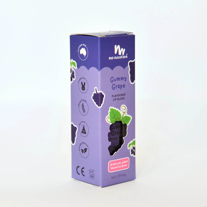 NEW Natural Kids Lip Gloss- Grape
