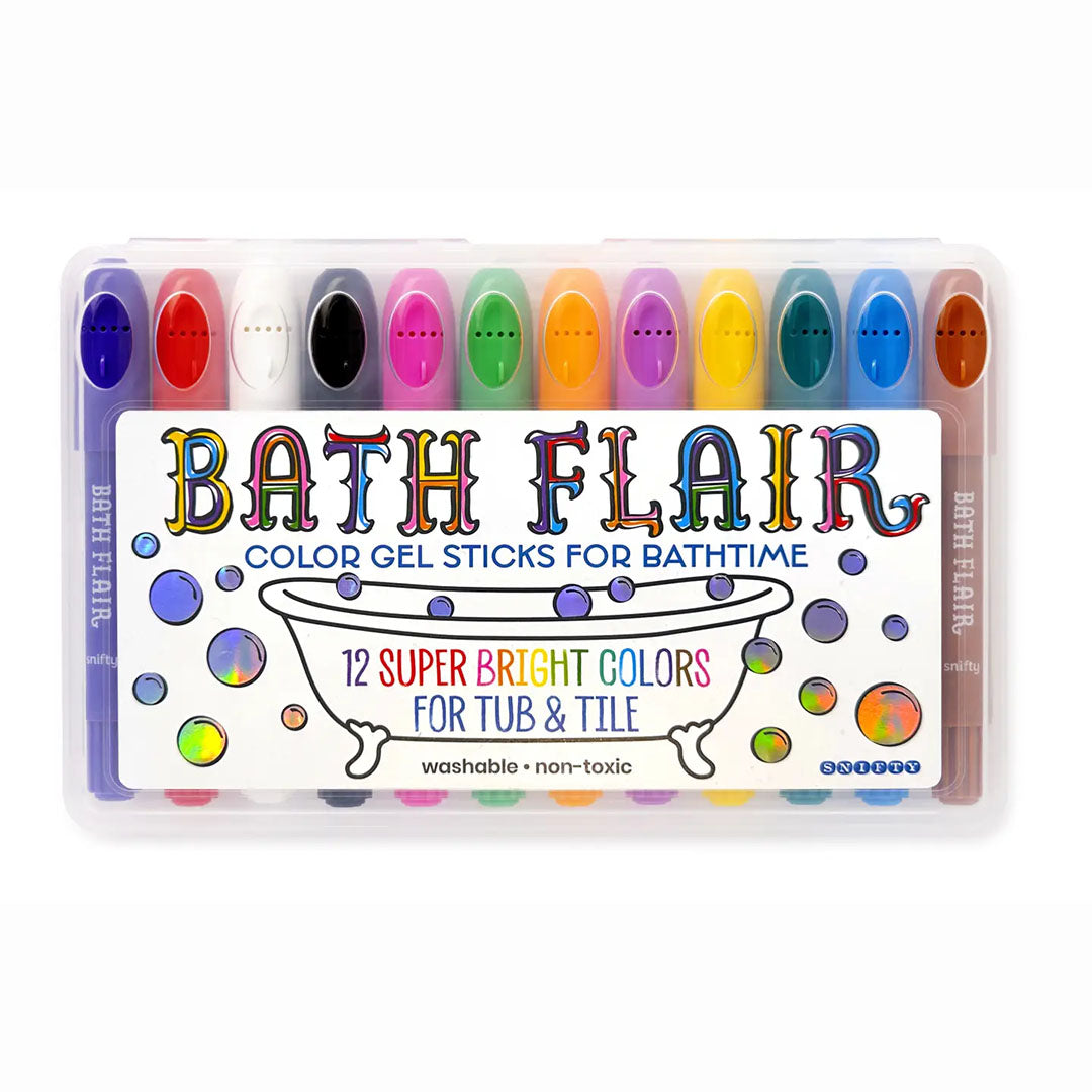 Non Toxic Bath Flair Color Gel Sticks