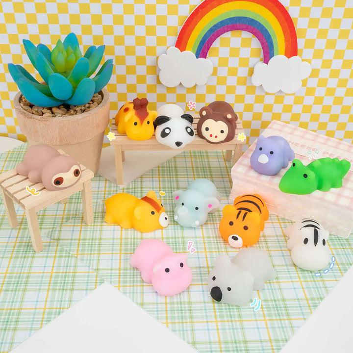 Zoo Animals Mochi Squishy Toy