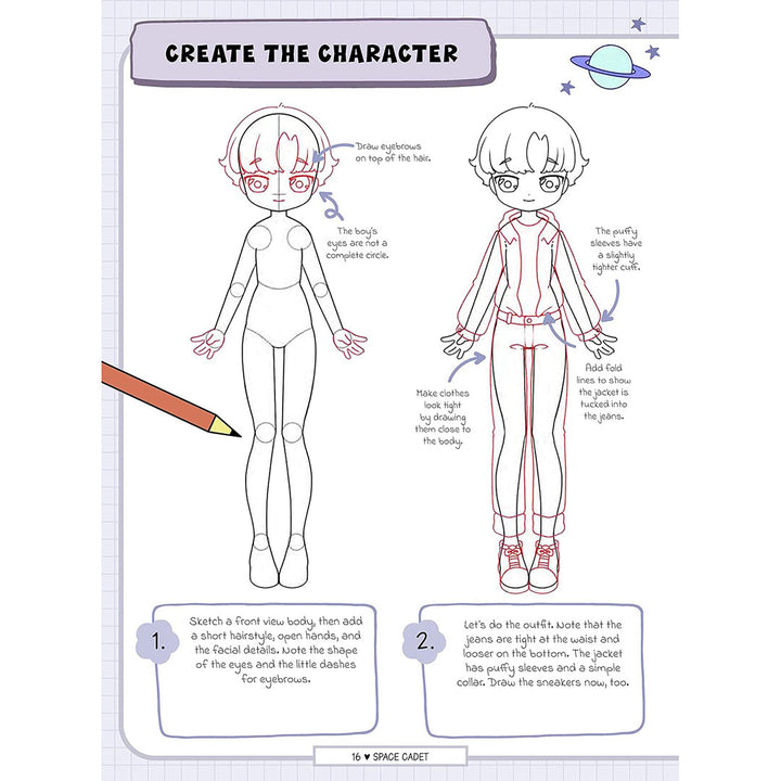 Draw Your Own Manga World Book