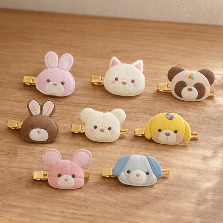 Japanese Blind Box: Yoshitoku Retro Toy Collection Flocked Hair Clip