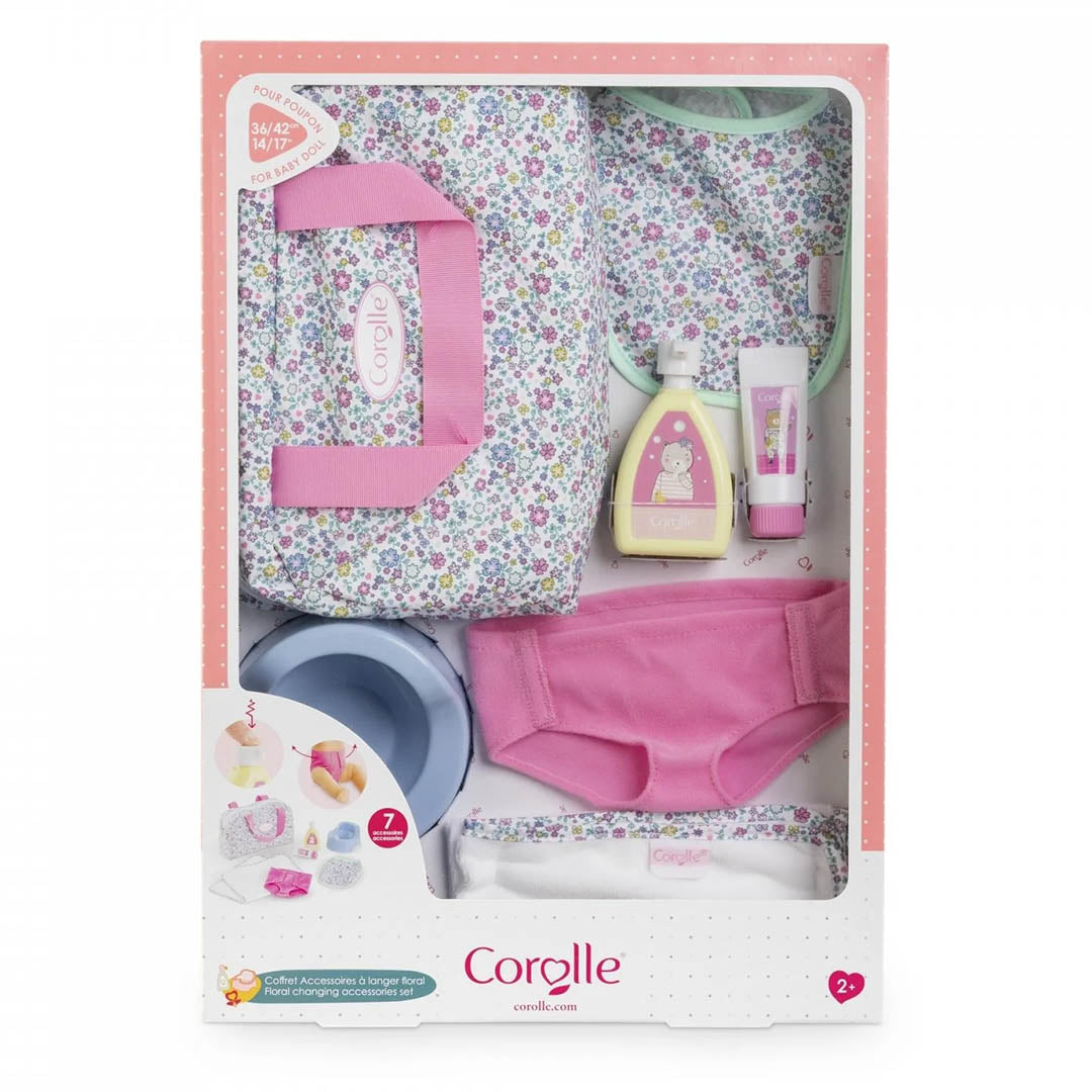 French Doll Floral Changing Accessory set