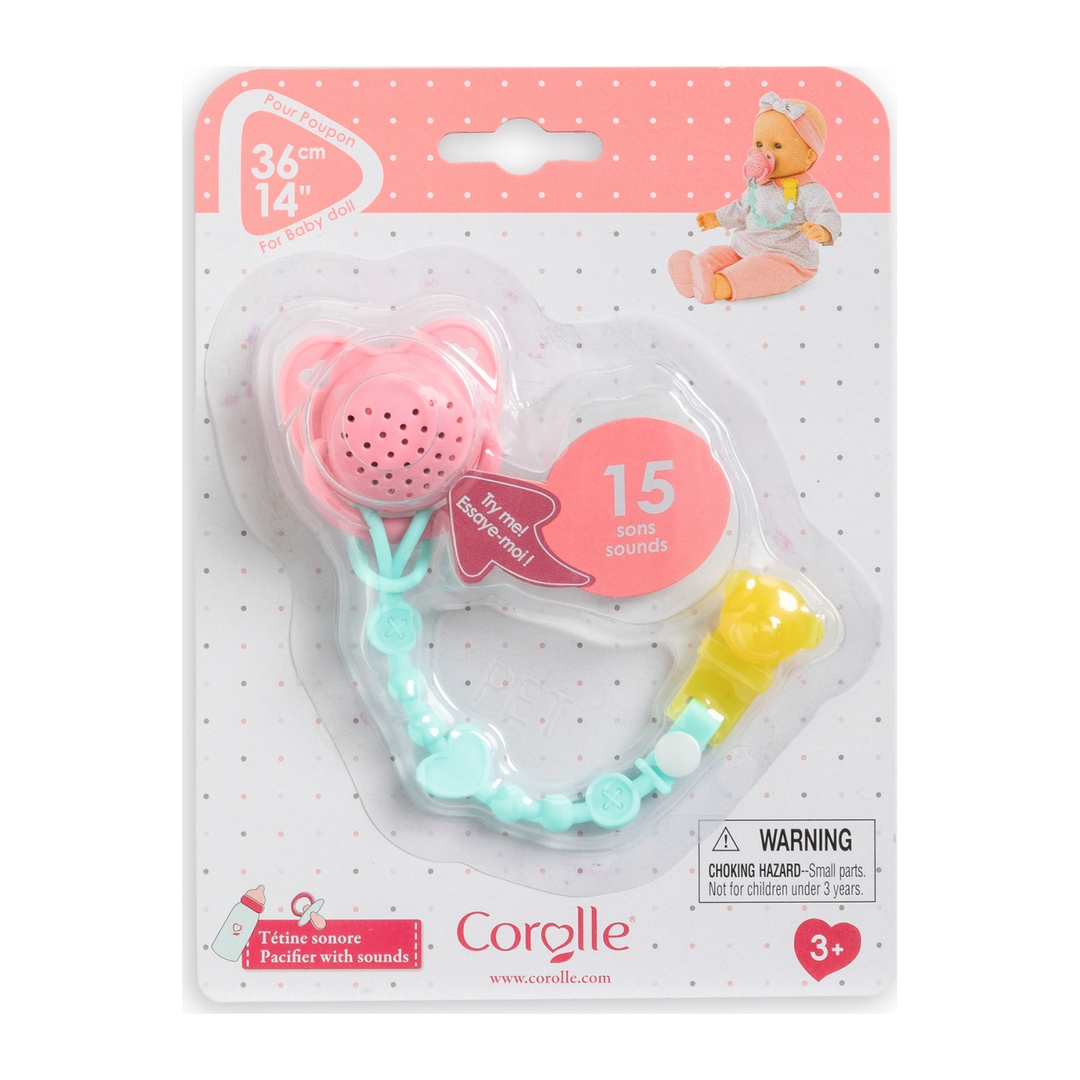 NEW French Doll Pacifier with Sounds