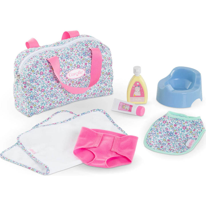 French Doll Floral Changing Accessory set