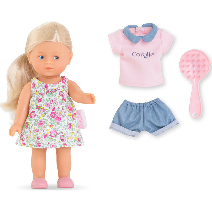 NEW French Doll 8" Corolline Rosy Gift Set