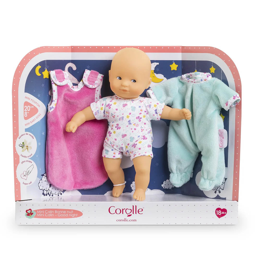 NEW French Doll Pink Blossom Goodnight Butterflies Set