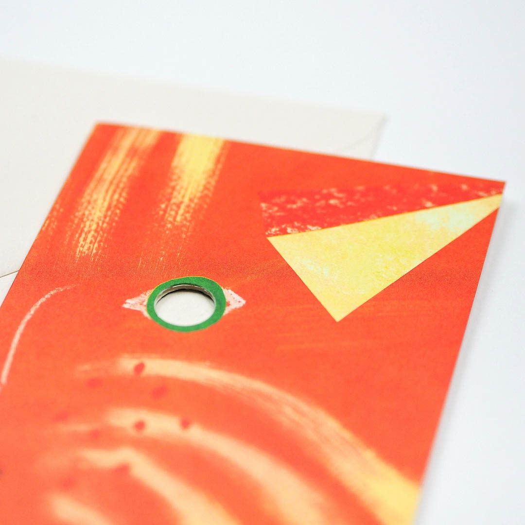 NEW Greeting Card - Cat Mask