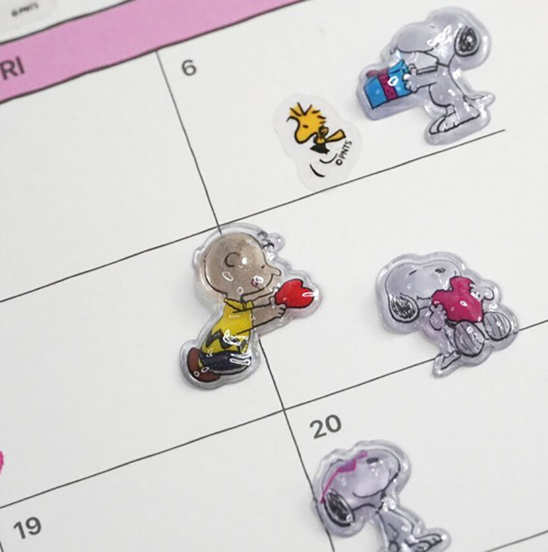 NEW Peanuts Snoopy 3D Bonbon Drop Stickers - Two Styles Available!