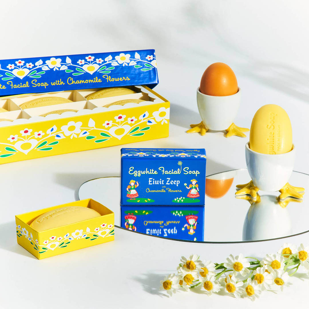 NEW Eggwhite and Chamomile Facial Soap: 2.25 oz.