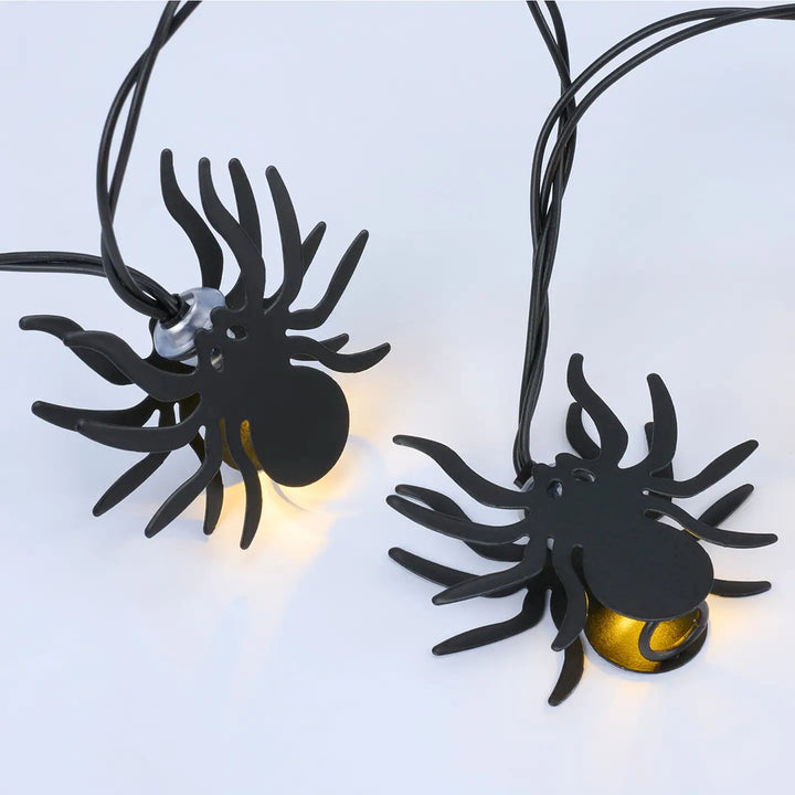 Glowing Spider String Lights
