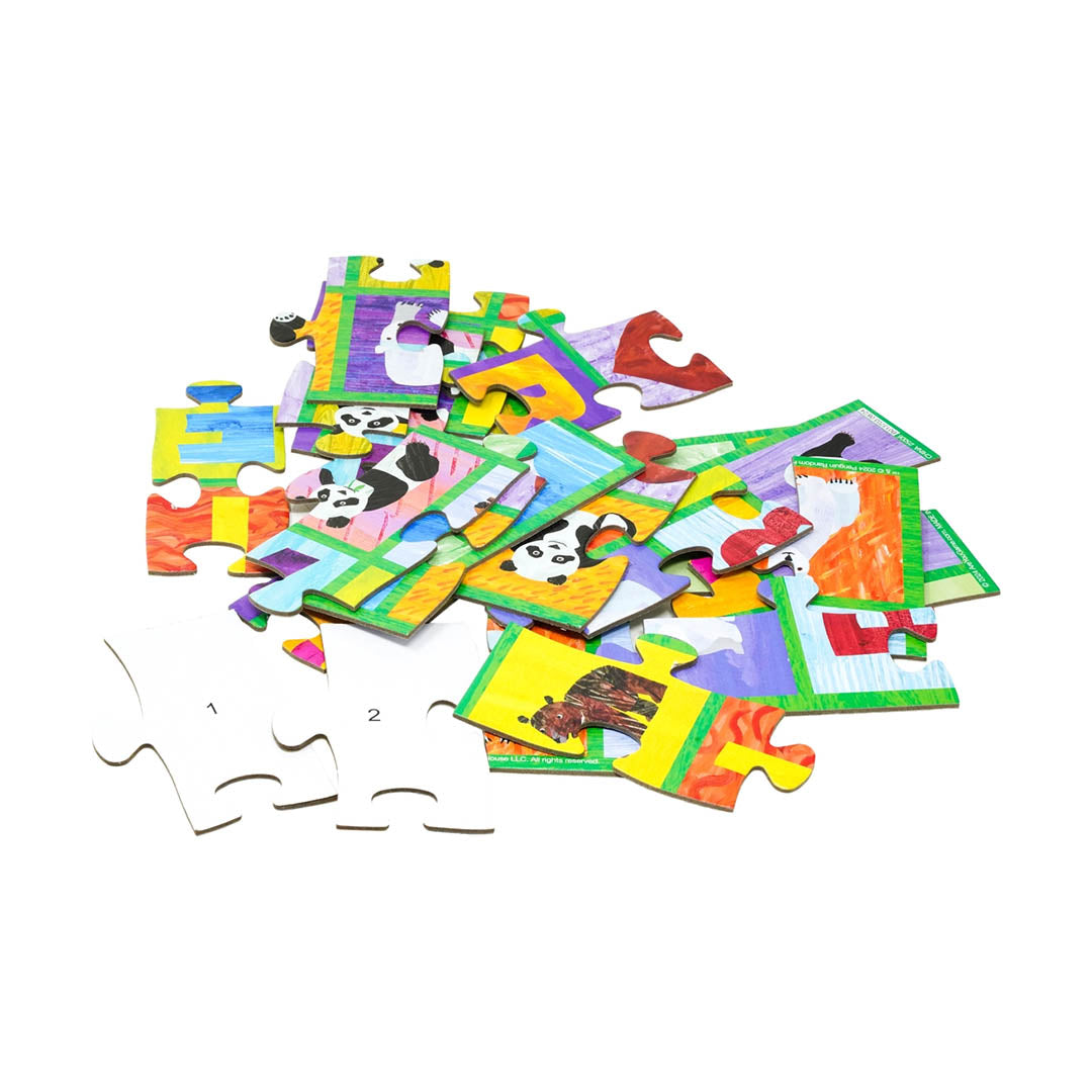 Eric Carle I Love Bears Mix and Match Tin with Puzzle
