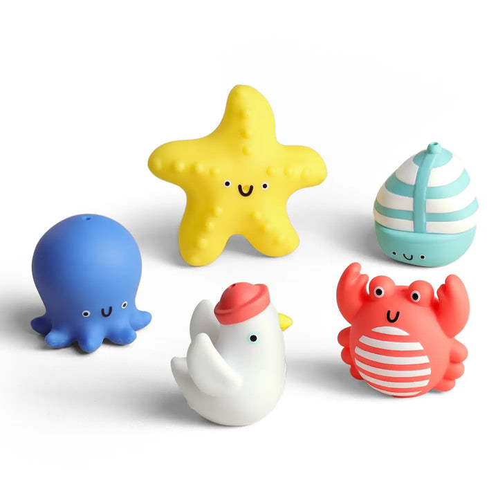Nautical Itzy Bitzy Puppets - Bath + Storytelling Toys