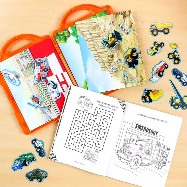 Tonka: Magnetic Play Set: Let's Roll!