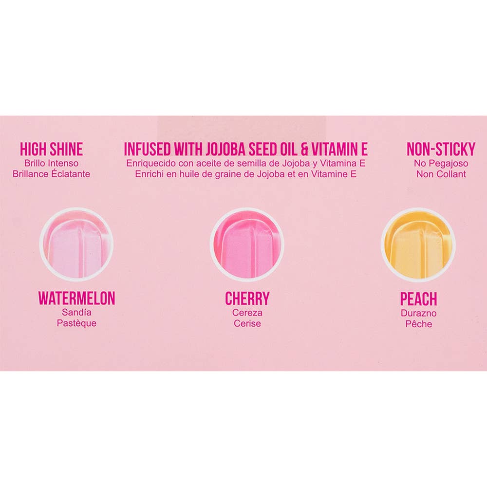 NEW Fruity Dose Lip Balm Trio Set