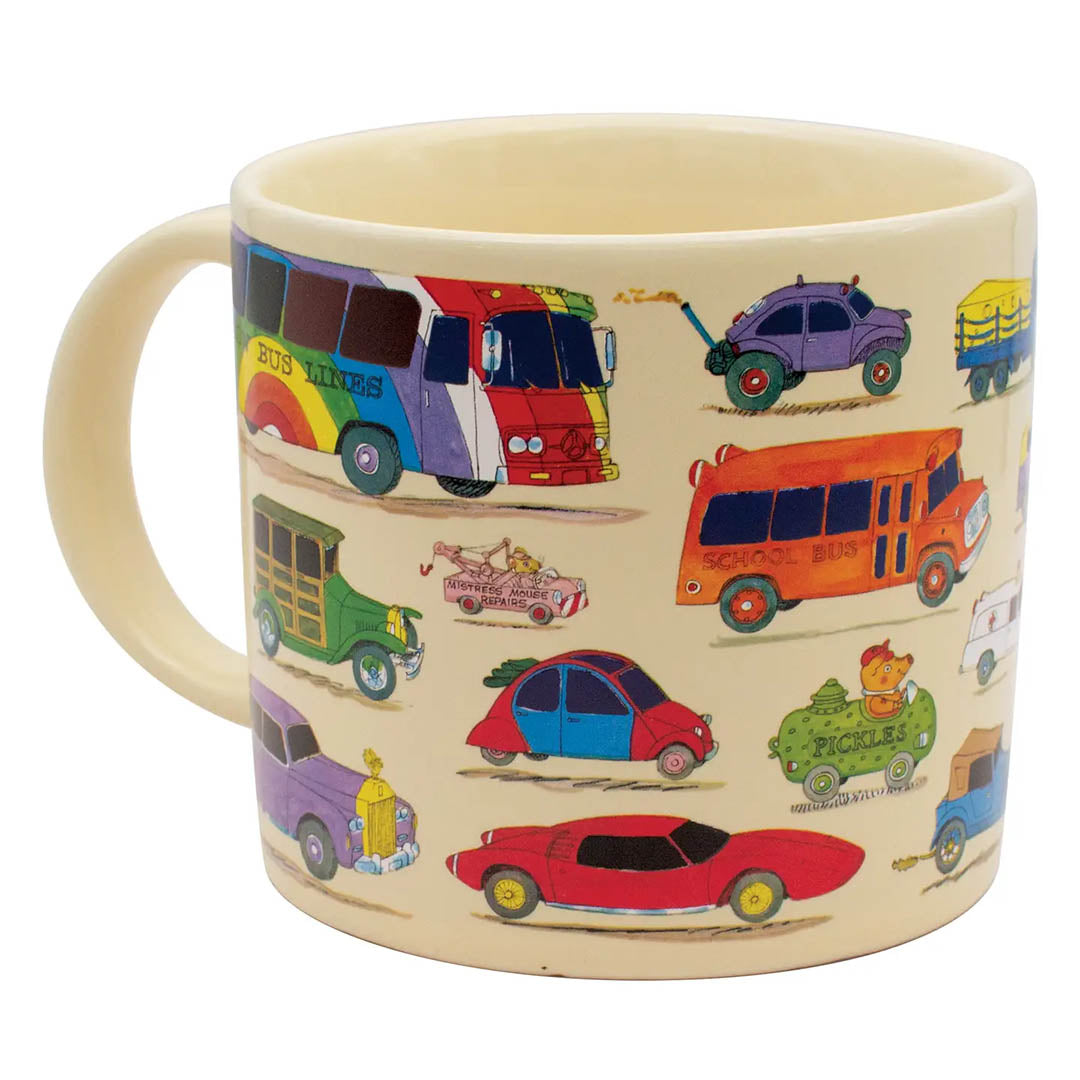 NEW Richard Scarry Cars and Trucks Heat-Transforming Mug