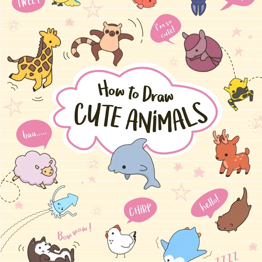 How To Draw Cute Animals Book