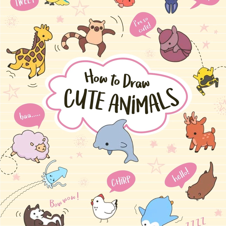 How To Draw Cute Animals Book