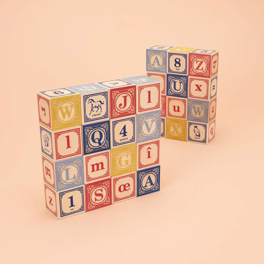 NEW French ABC Blocks
