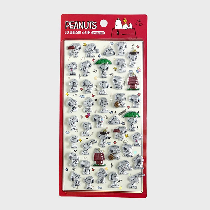 NEW Peanuts Snoopy 3D Bonbon Drop Stickers - Two Styles Available!