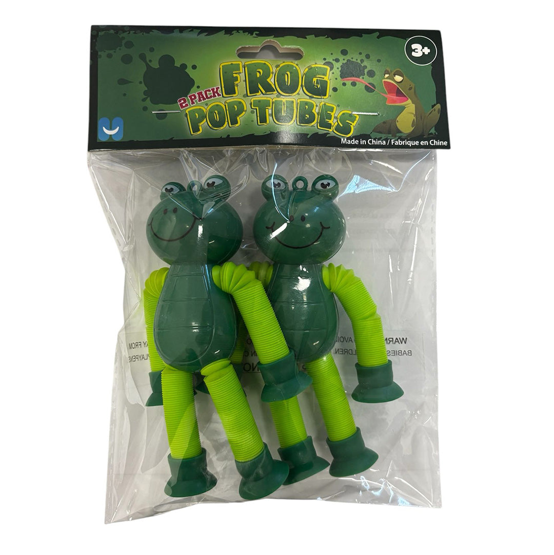 Frog Pop Tubes (2 Pack)
