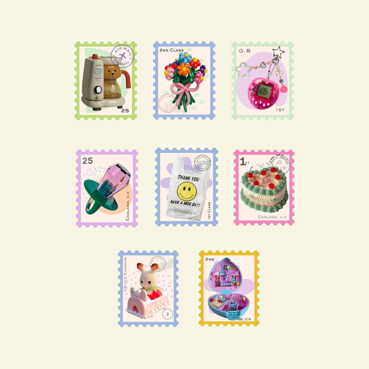 NEW Millennial Washi Flake Stickers