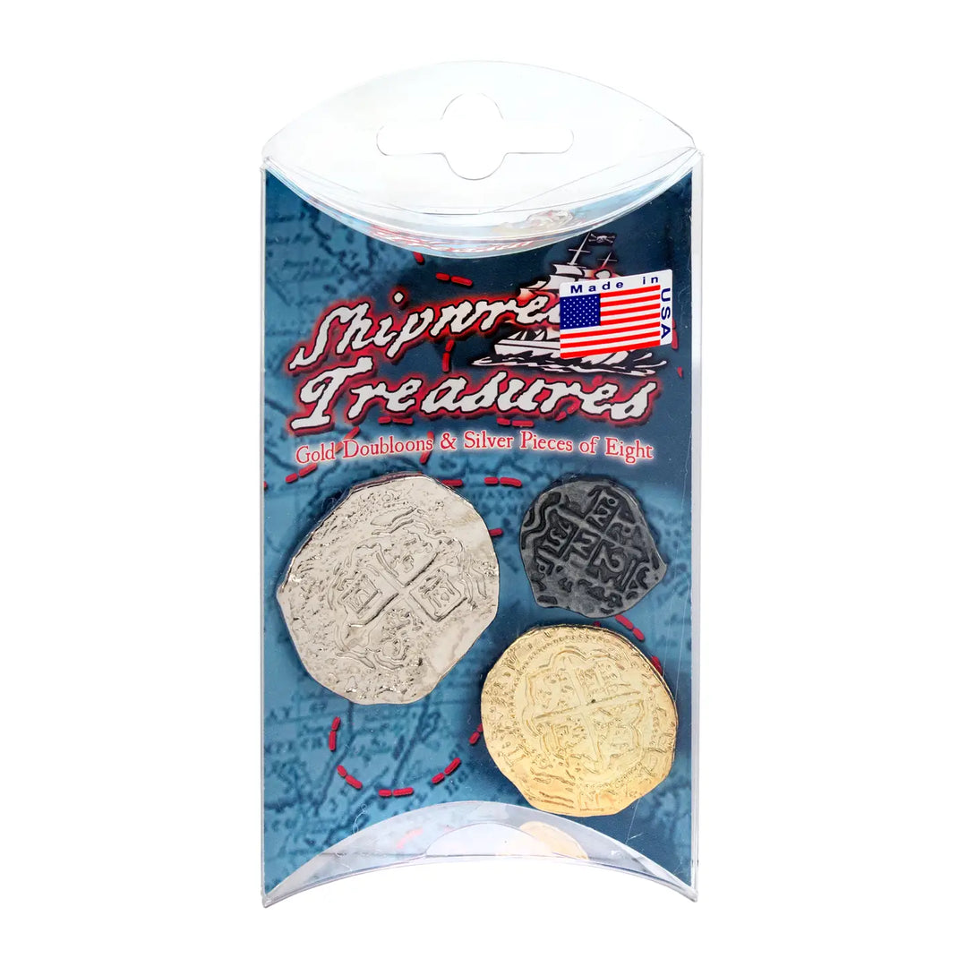 Shipwreck Treasures Coin Peg Pack- Metal