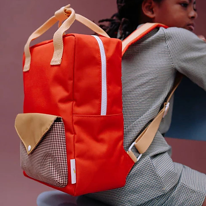 Medium Backpack Bag - Envelope - Campfire Orange