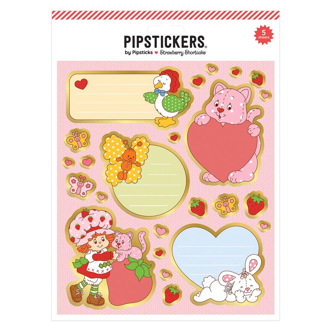 NEW Strawberry Shortcake Berry Friendly Labels