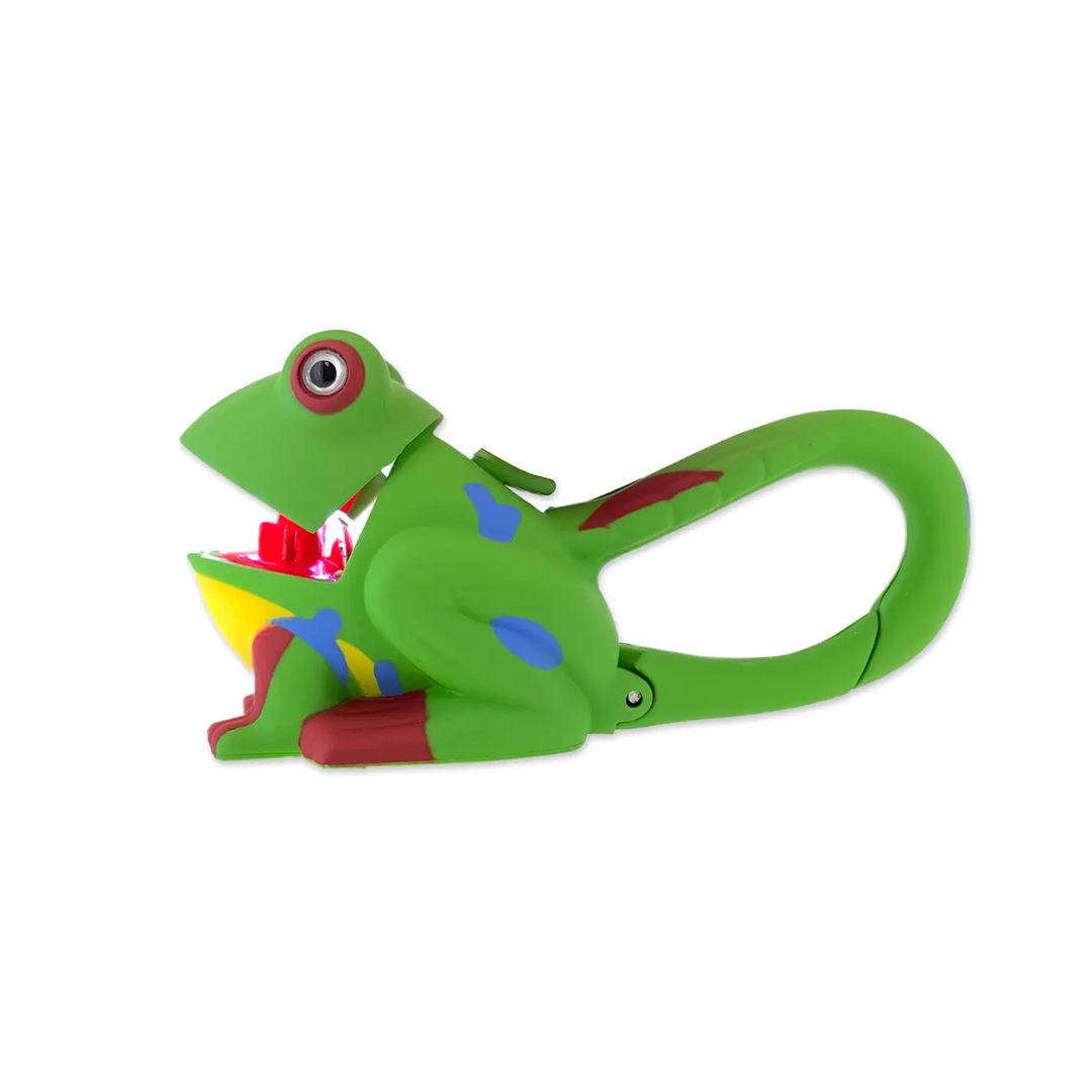 Animal Carabiner Flashlight - Green Frog