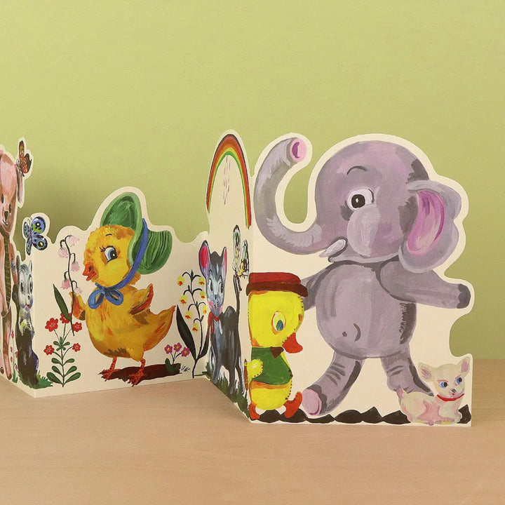 Plushie Party Die-Cut Card