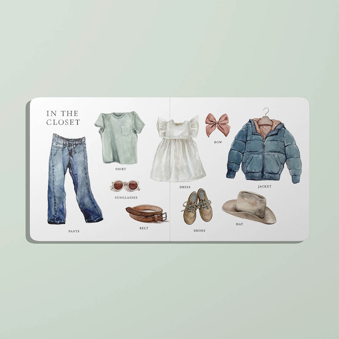 Our Big Book of First Words (Baby Board Book)