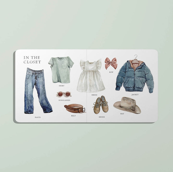 Our Big Book of First Words (Baby Board Book)