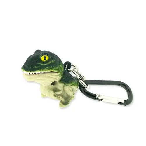 Animal Carabiner Flashlight - Green T-Rex