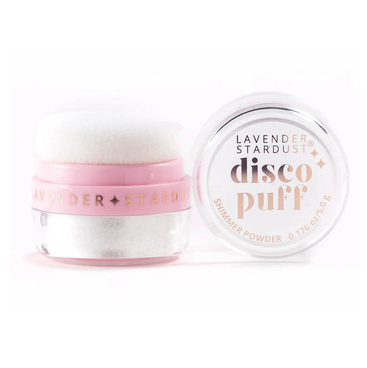 Disco Puff Shimmer Powder- Angel