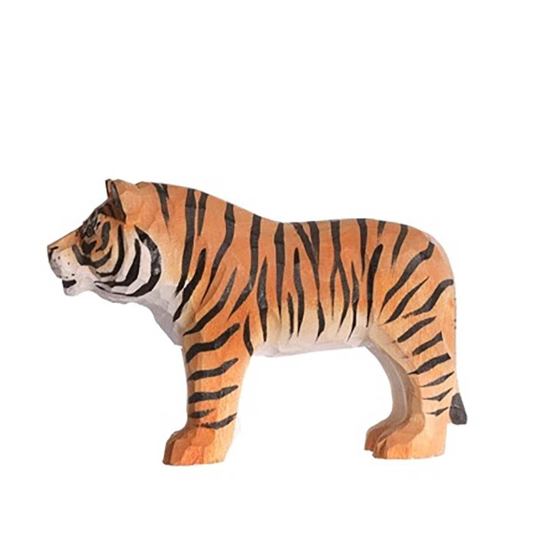 NEW Wooden Tiger Animal Toy