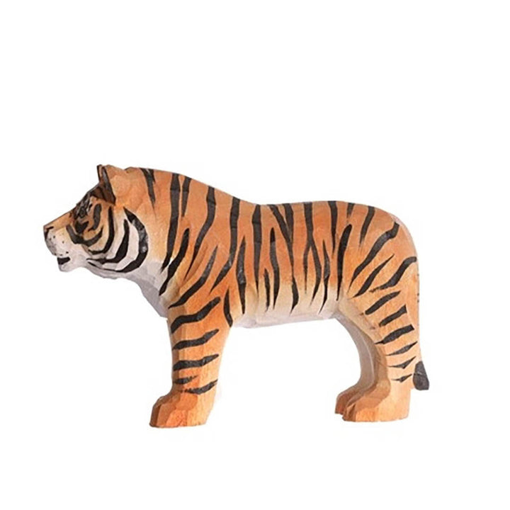 NEW Wooden Tiger Animal Toy
