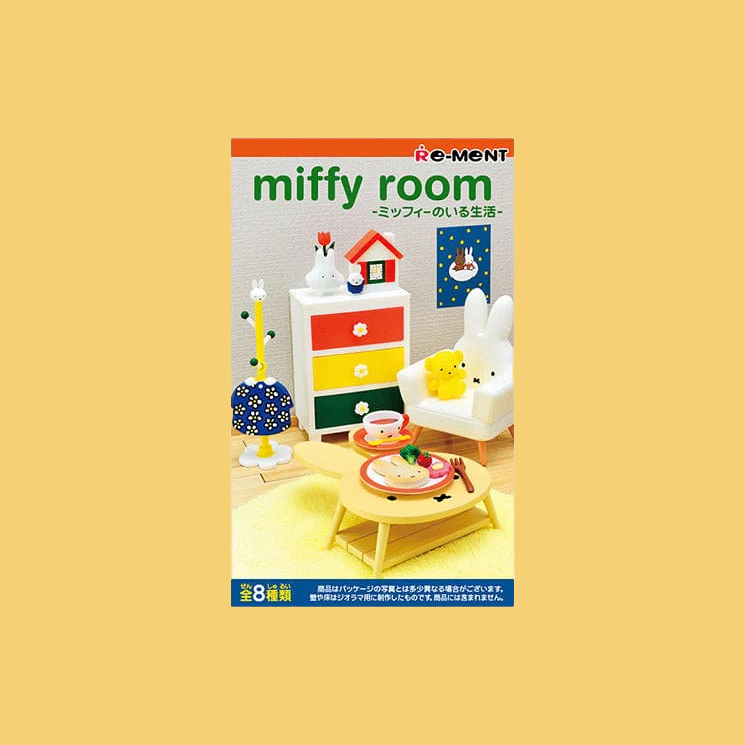 Japanese Blind Box: Miffy Room Miniature Home