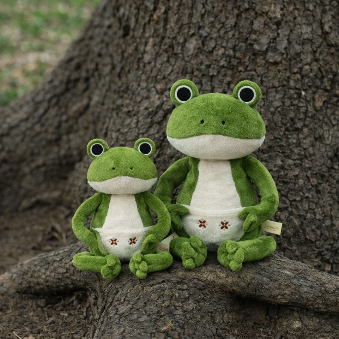 NEW Japanese Frog Plush Doll Pocket-Ket - Two Sizes Available!