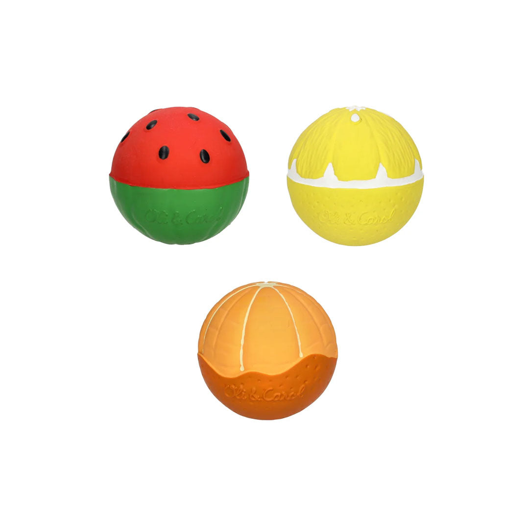 Oli & Carol Baby Ball Fruits