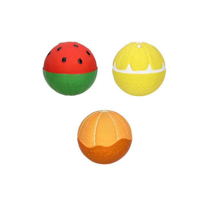 Oli & Carol Baby Ball Fruits