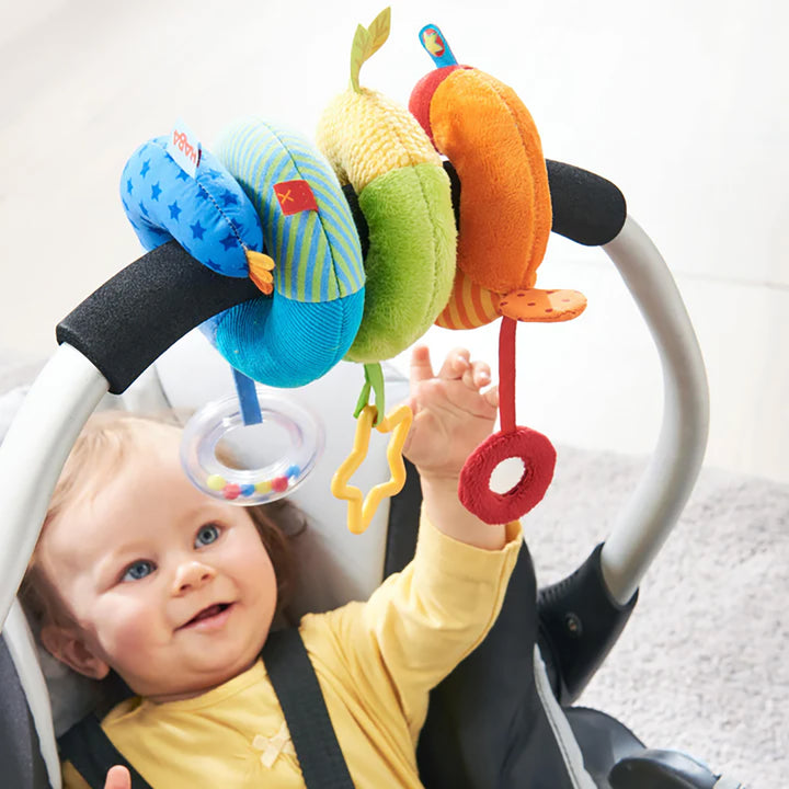 Rainbow Activity Spiral Stroller &  Car Seat Toy