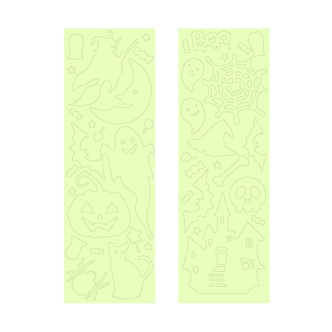 Glo Play Stickers Set- Halloween Town