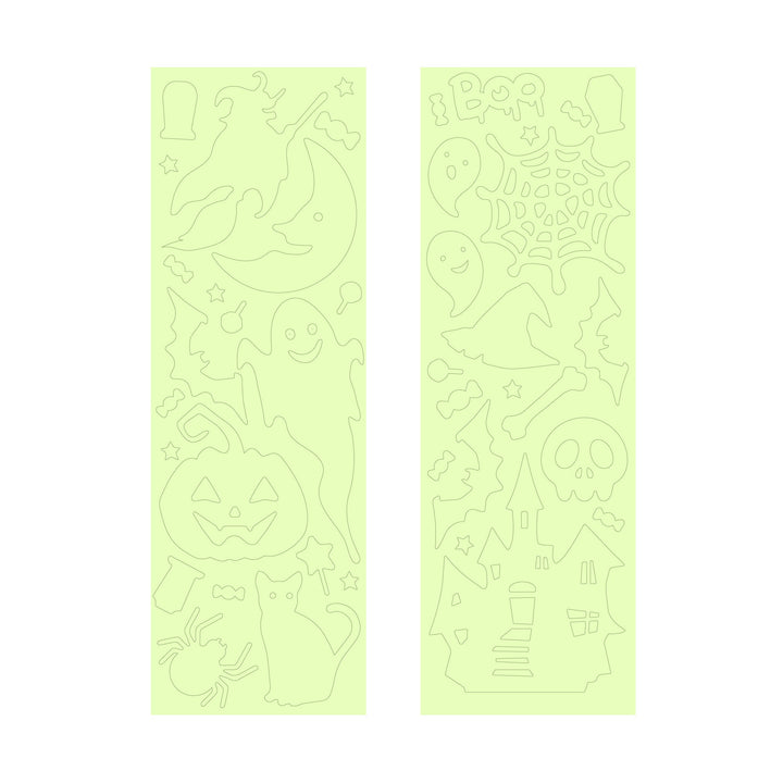 Glo Play Stickers Set- Halloween Town