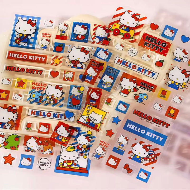 Hello Kitty Sanrio Clear Tile Stickers - Two Styles Available!