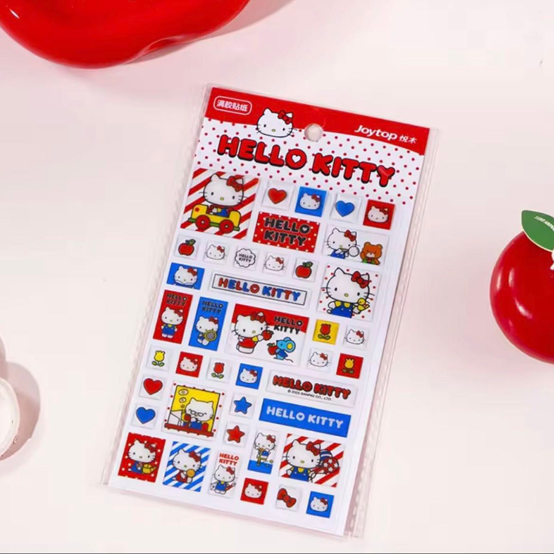 Hello Kitty Sanrio Clear Tile Stickers - Two Styles Available!