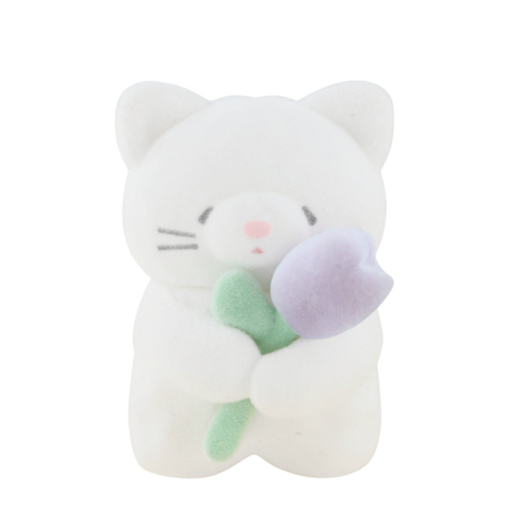 Japanese Blind Box: Fuwa Fuwa Tatton Flocky Mascot w/Flower