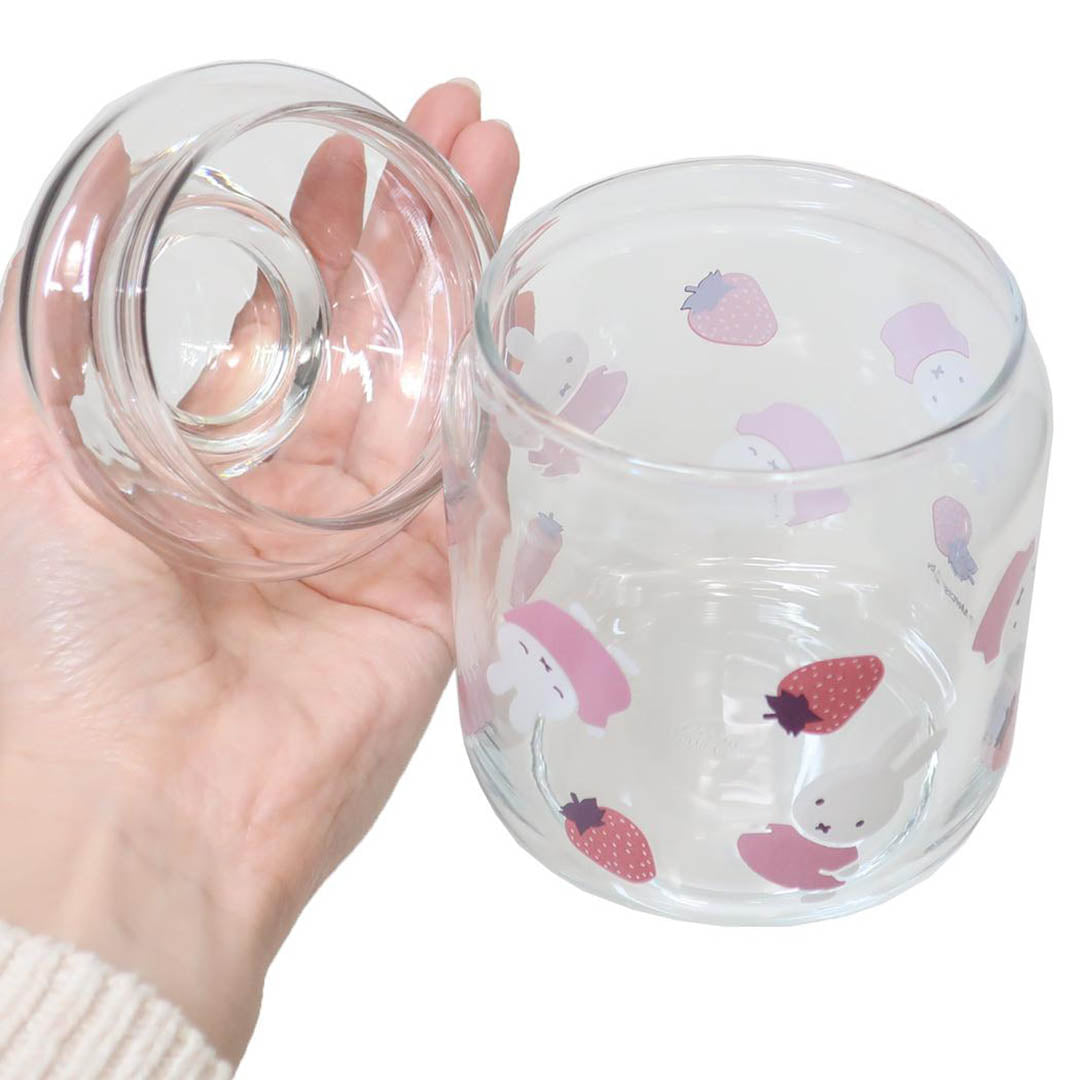 Miffy Glass Jar - Flowers